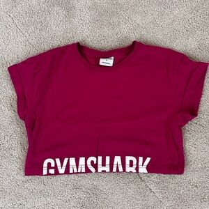 Gymshark Magenta Cropped Top